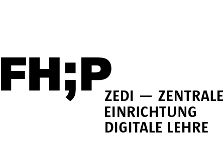 Logo der Zentralen Einrichtung für digitale Lehre (ZEDI) der Fachhochschule Potsdam